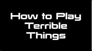 Drum Tutorial for &quot;Terrible Things&quot; by Brick + Mortar