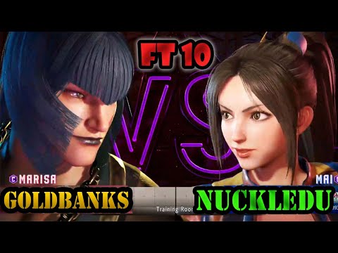 GoldBanks [Marisa] v NuckleDu [Mai] - FT10 Live Gameplay