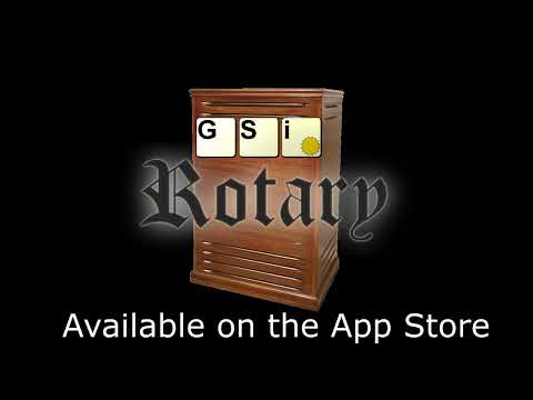 GSiRotary for iOS - Demo with real Hammond organ