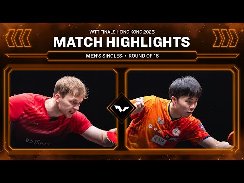Benedikt Duda vs Lin Yun-Ju | MS R16 | #WTTHongKong 2025