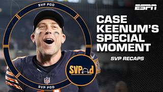 ‘So special and memorable’ 🙌 SVP on unforgettable Case Keenum post-game moment | SVPod