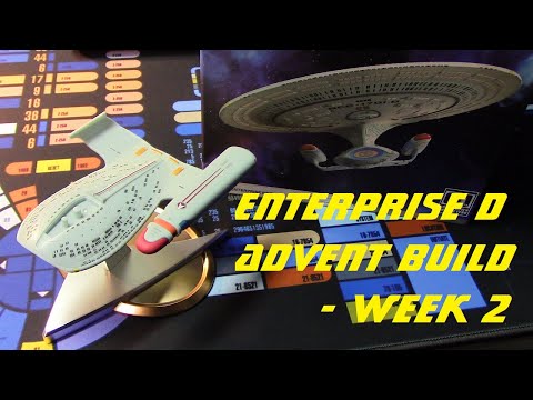 Enterprise D Advent Build - Week 2