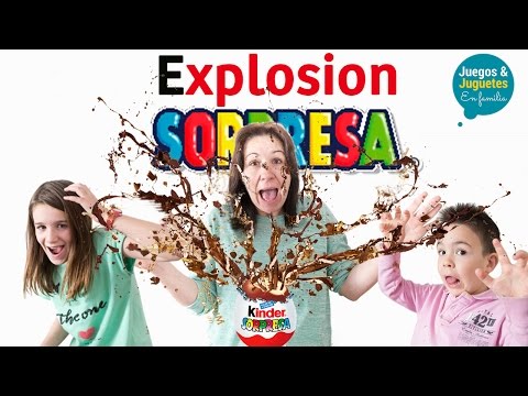 HUEVO DE CHOCOLATE GIGANTE  🎉 // ¡EXPLOSIÓN SORPRESA!