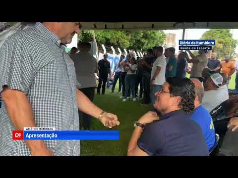A apresentação de jogadores e comissão técnica do Atlético Itumbiara