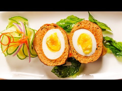 Crispy Egg Balls Recipe | How To Make Egg Balls At Home | Egg Balls | Snacks Recipes | Live Food