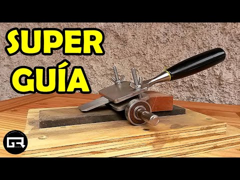 HOMEMADE SHARPENING GUIDE FOR CHISELS (Sharpening Jig for Chisels & Plane Blades)