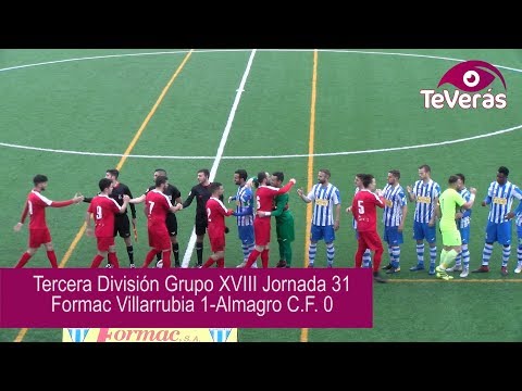 Breve resumen del Formac Villarrubia 1-0 Almagro C.F.