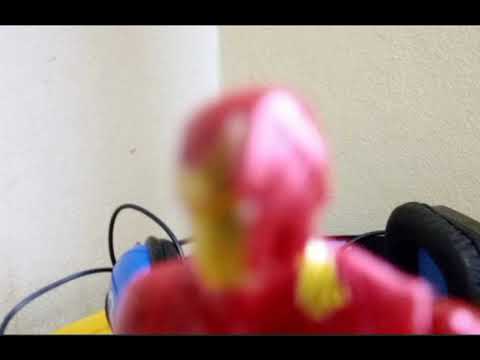 spiderman big time y iron man  vs venom (stop motion)1/2