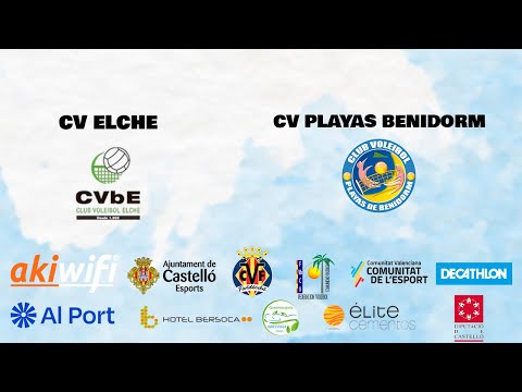 CV ELCHE - PLAYAS BENIDORM || 3-4 PUESTO FINAL AUTONÓMICA INFANTIL MASCULINA VOLEIBOL || FVBCV