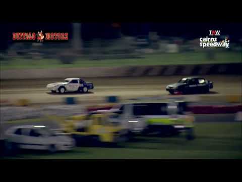 Aug 20 at TWW Cairns Speedway - Buffalo Motors Super Street Sedans NQ titles heat 2