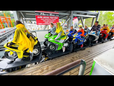 MOTOGEE Motorbike Coaster - Sarkanniemi Amusement Park