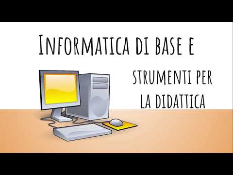 Corso di informatica di base 1° lezione