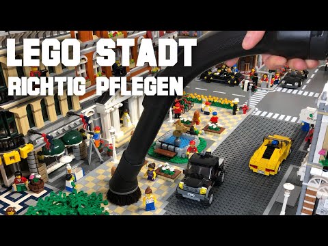 Lego Stadt richtig pflegen