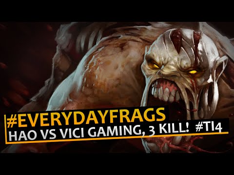 Hao (Lifestealer) vs Vici Gaming, TRIPLE KILL! #TI4