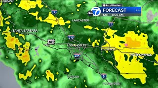Tracking heavy rain that could bring flooding, mudslides to LA | Latest forecast here