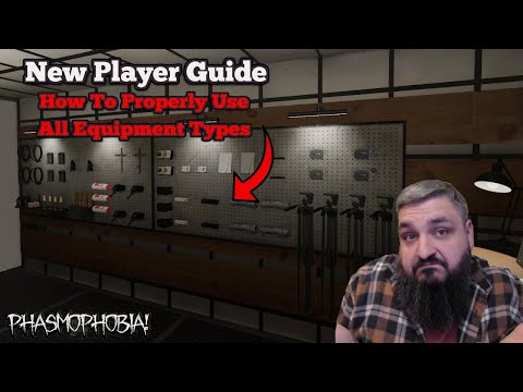 How To Use All The Equipment in Phasmophobia! | New Player Guide