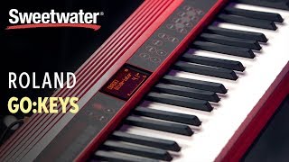 Video thumbnail for Roland GO:KEYS 61-key Music Creation Keyboard Demo by Sweetwater