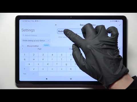 How to Set a Custom Device Name on the XIAOMI Redmi Pad