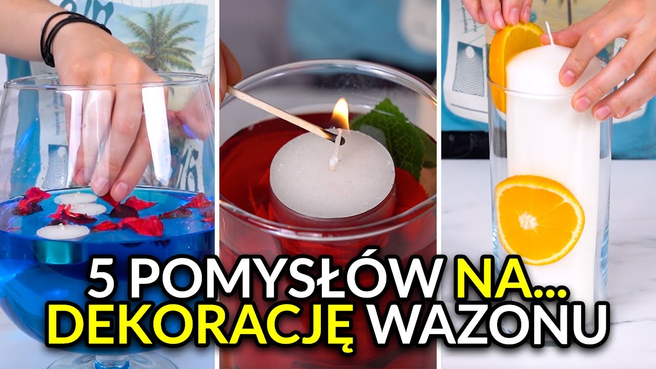 Watch 5 pomysłów na dekorowanie domu wazonem ze świecą! now 5 pomysłów na dekorowanie domu wazonem ze świecą!