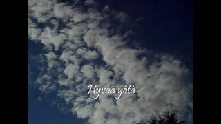 Ella ja Aleksi: Hyvää yötä +Lyrics