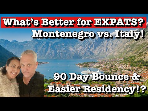 Moving Abroad: Why Montenegro’s Residency Is Easier Than Italy’s! Albania too! 🥳🇦🇱🇲🇪🇮🇹