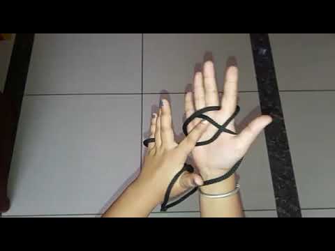 Open the gate string figure step by step