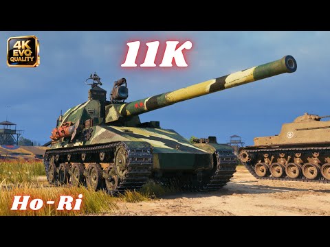 Ho-Ri 3  11K Damage & Ho-Ri 3  10K Damage 8 Kills World of Tanks