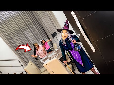 A BRUXA MALVADA INVADIU MINHA CASA E DEIXOU MINHA IRMÃZINHA APAVORADA !