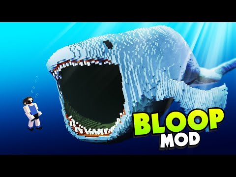 BLOOP The Giant Sea Monster Eats Ragdolls in TEARDOWN! - Teardown Mods