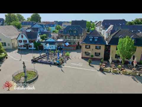 Drohnenflug - Luftaufnahmen von der Freizeitinsel Groov in Zündorf bei Köln