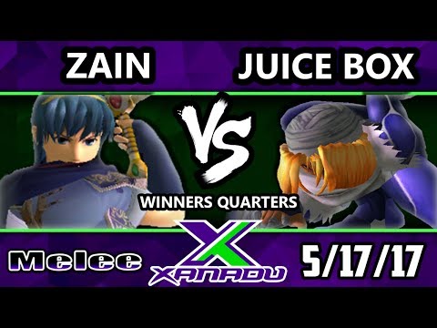 S@X 202 Zain (Marth) Vs. Juice Box (Sheik) - Smash Melee Winners Quarters - SSBM
