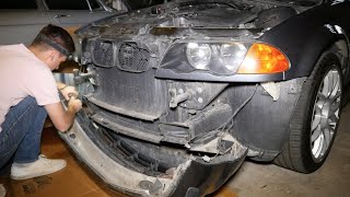 BMW E46 Radiator Fan Conversion/Front Bumper Removal DIY + other wagon updates