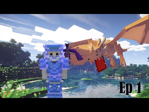 DymondXD - Noob Joins a Minecraft Server with Dragons || PandAce SMP {Ep. 1}