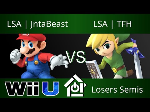 Typo House Macon 8/29/17 - LSA | JntaBeast (Mario) vs LSA | TFH (Toon Link) - Smash 4 Losers Semis