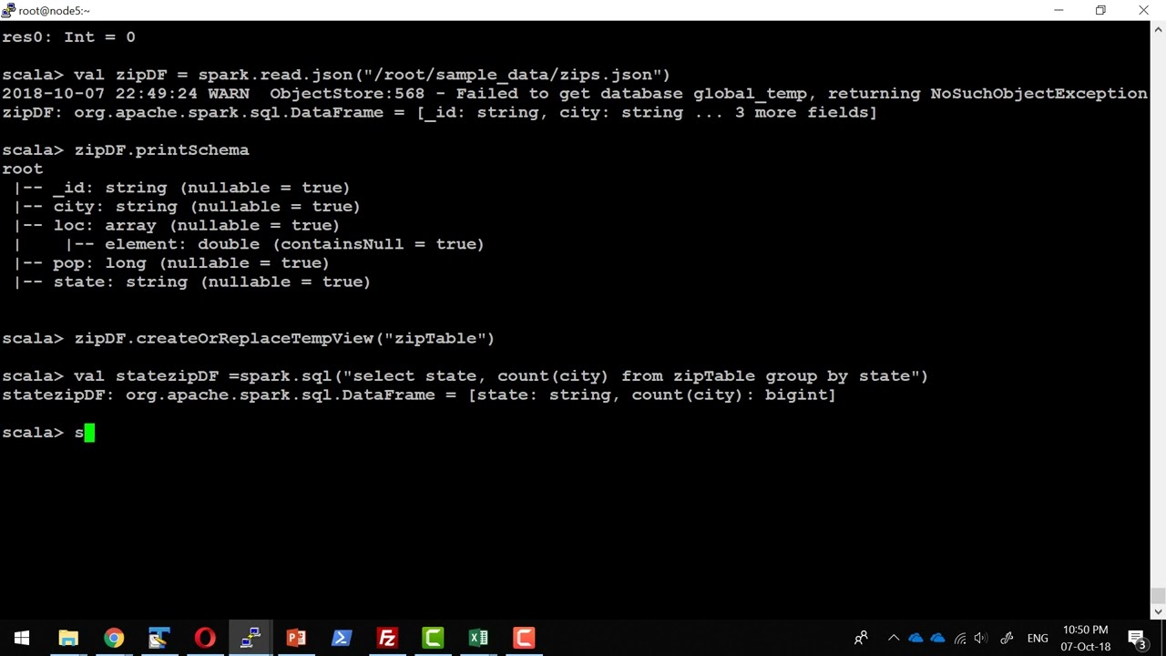 Apache Spark SQL Datasource JSON