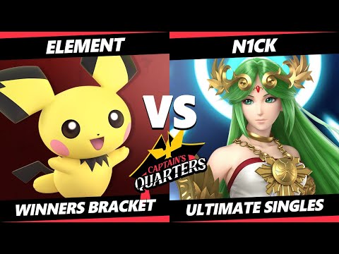 Captain's Quarters 3 Winners Bracket - Element (Pichu) Vs. N1ck (Palutena) SSBU Singles
