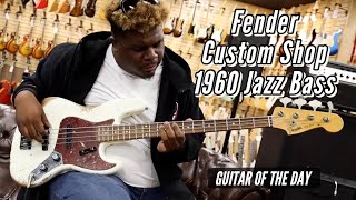 Video thumbnail for Fender Custom Shop 1960 Jazz Bass | Guitar of the Day - Clark Sims by Normans Rare Guitars