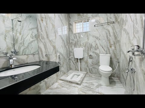 Washroom design 4.5' x 6' [feet] || small bathroom design