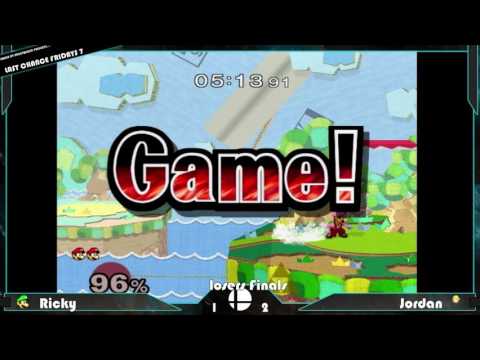 LCF 7 - Cera (Luigi) vs Jordan (Sheik) - SSBM Losers' Finals - Smash Melee Singles