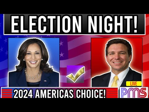 2024 Election Night | Ron DeSantis vs Kamala Harris!