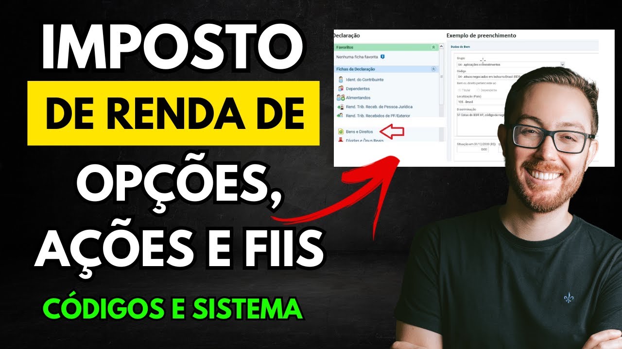 COMO FAZER O IMPOSTO DE RENDA DE OPÇÕES, AÇÕES E FIIS | DIRPF, DARF e Declaração anual
