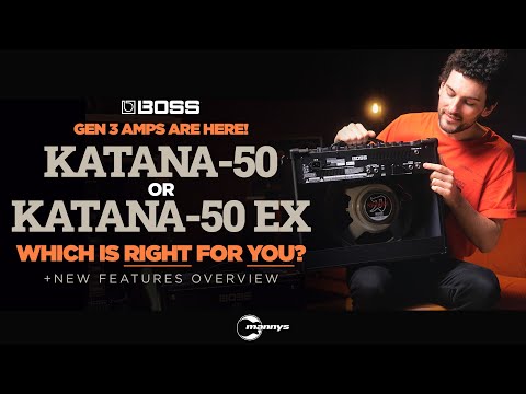 Демонстрация комбоусилителя Boss Katana 50 EX Gen 3