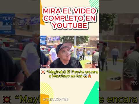💥 “Mayimbú El Fuerte encara a Marciano en Ica 😱🔥