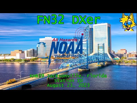 NOAA Weather Radio | KHB39 Jacksonville, Florida Station ID (8/23/2023)