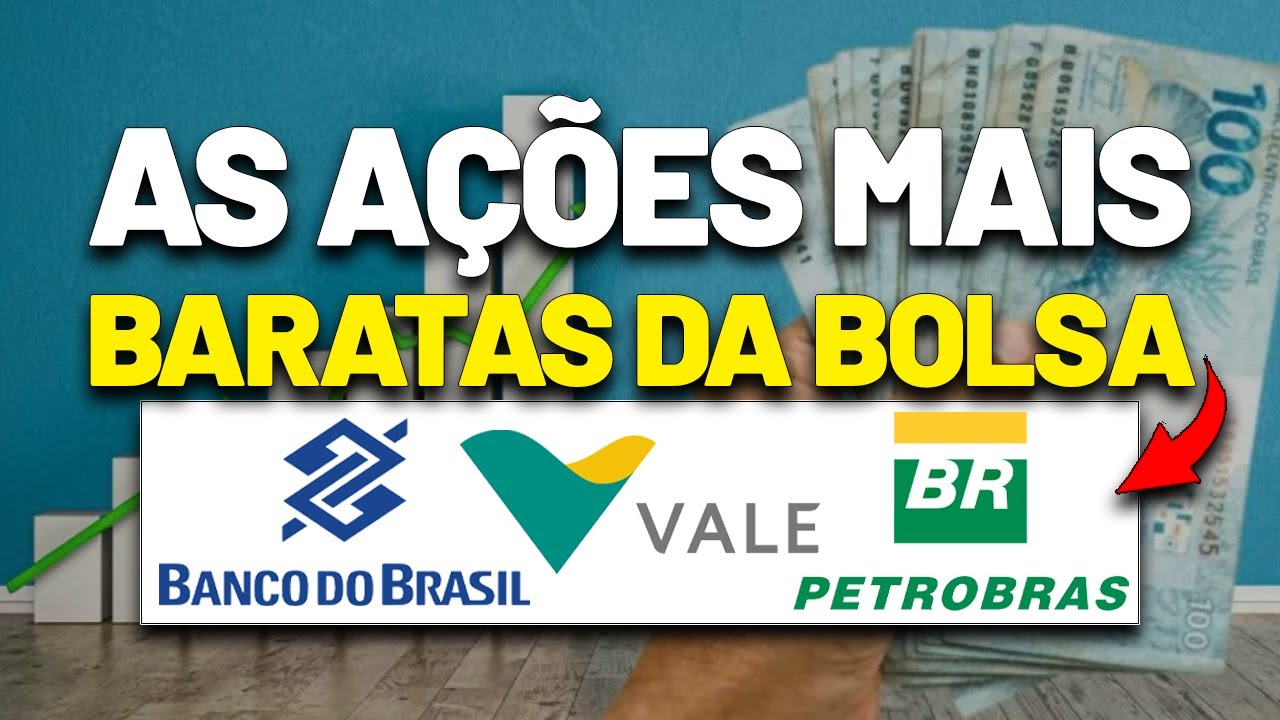 Essas são as 15 ações MAIS BARATAS da bolsa? Grandes dividendos esperados?