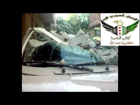 مقابلة مع أحد عناصر كتيبة جند الله يتحدث فيه عن القصف الذي يتعرض له حي التضامن في مدينة دمشق