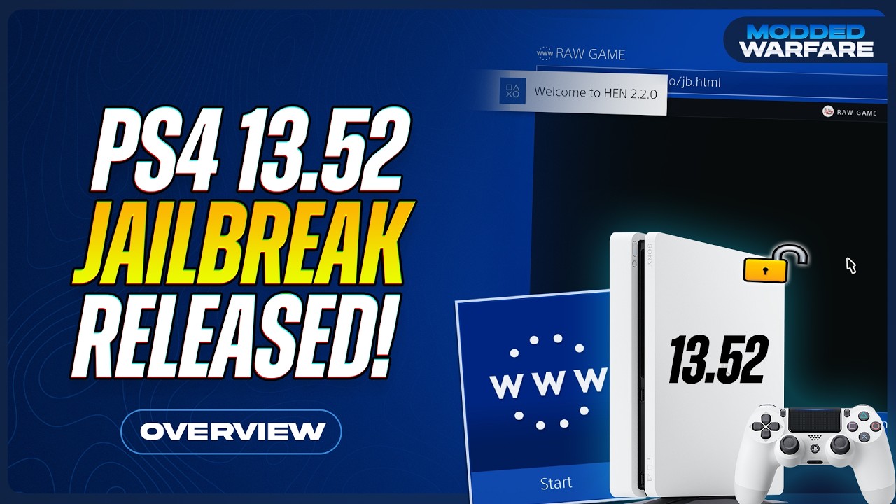 PS4 13.52 Jailbreak Released! (Overview & Setup)