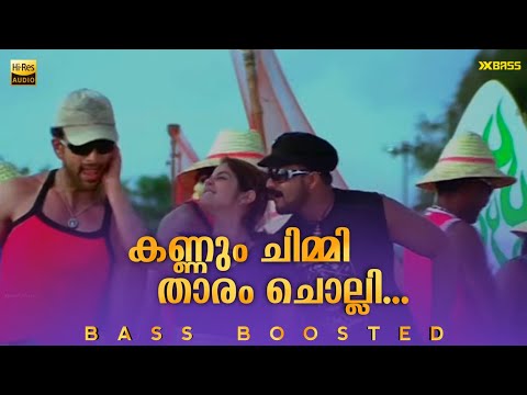 Kannum Chimmi | BASS BOOSTED AUDIO | LolliPop | Rimi Tomy | Vidhu Prathap | Prithviraj | Jayasurya