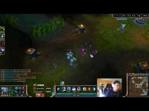 xPeke vs Alex ich - Fizz vs Zed mid (Challenger l)
