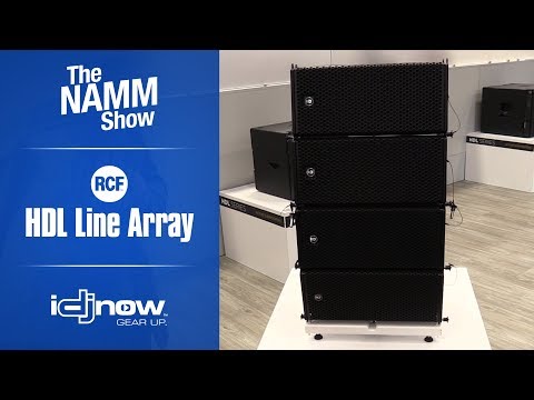 RCF HDL 28-A Active 2-Way 2 x 8" Woofer Powered Active Line Array Module Speaker image 12
